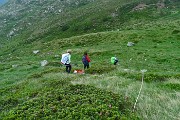 84 Scendiamo in direttissima evitando il lungo traverso ai Laghi delle Valli
